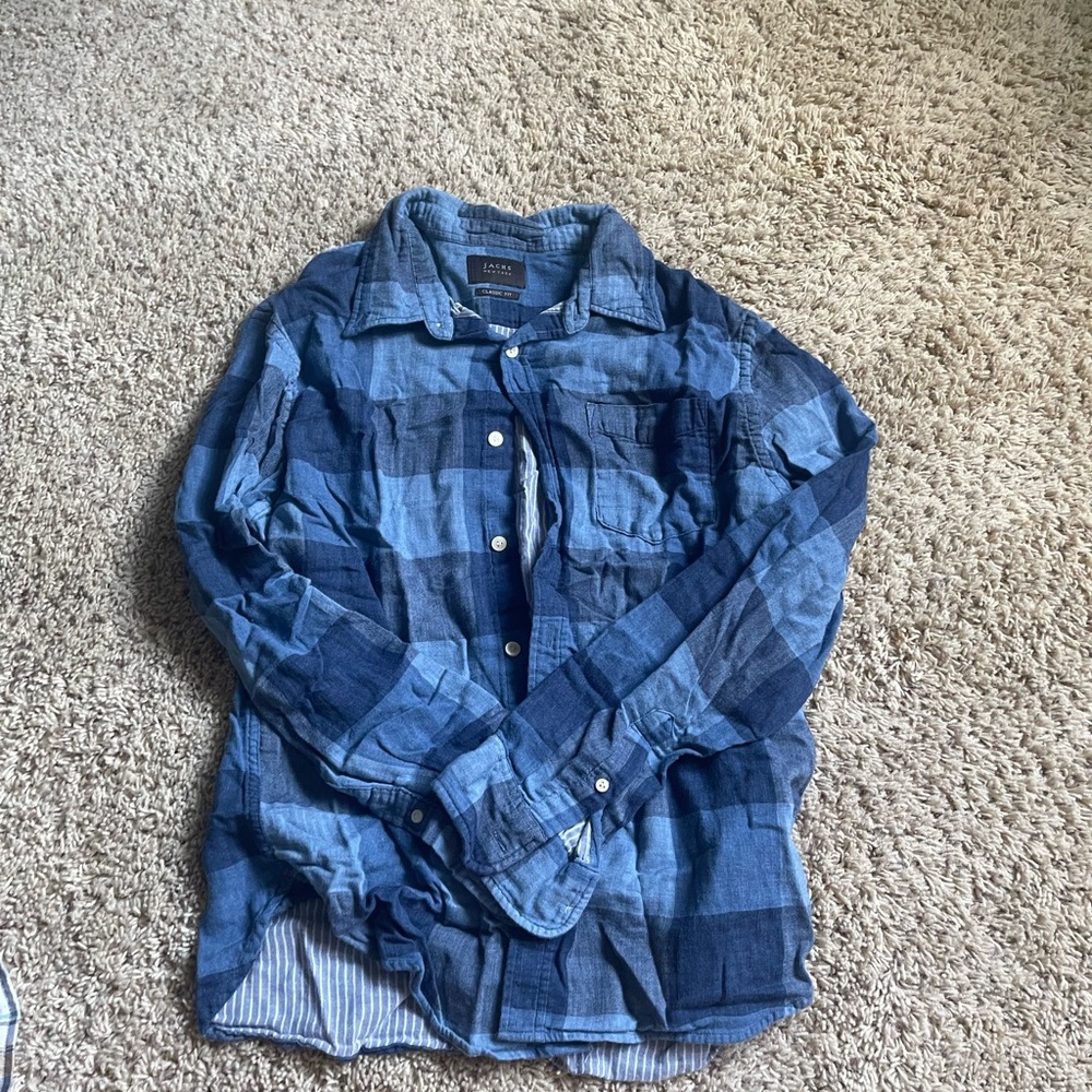 Blue flannel